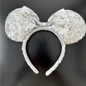 Silver Minnie Ears